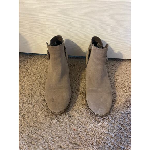 Blondo Liam waterproof ankle booties suede sz 7.5 - Picture 3 of 12